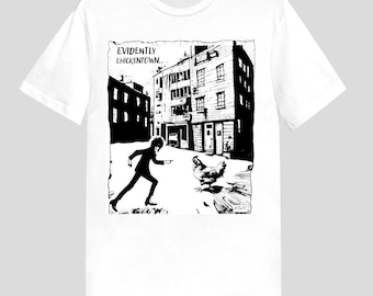 John Cooper Clarke t-shirt band chickentown