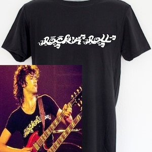 T-shirt design worn by Jimmy Page Led Zeppelin