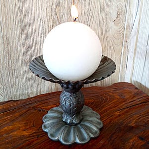Candlestick Steel Vintage