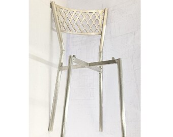 Aluminium Сhairs Frame 2.Pcs. for Exterior, Interior, Garden, Street