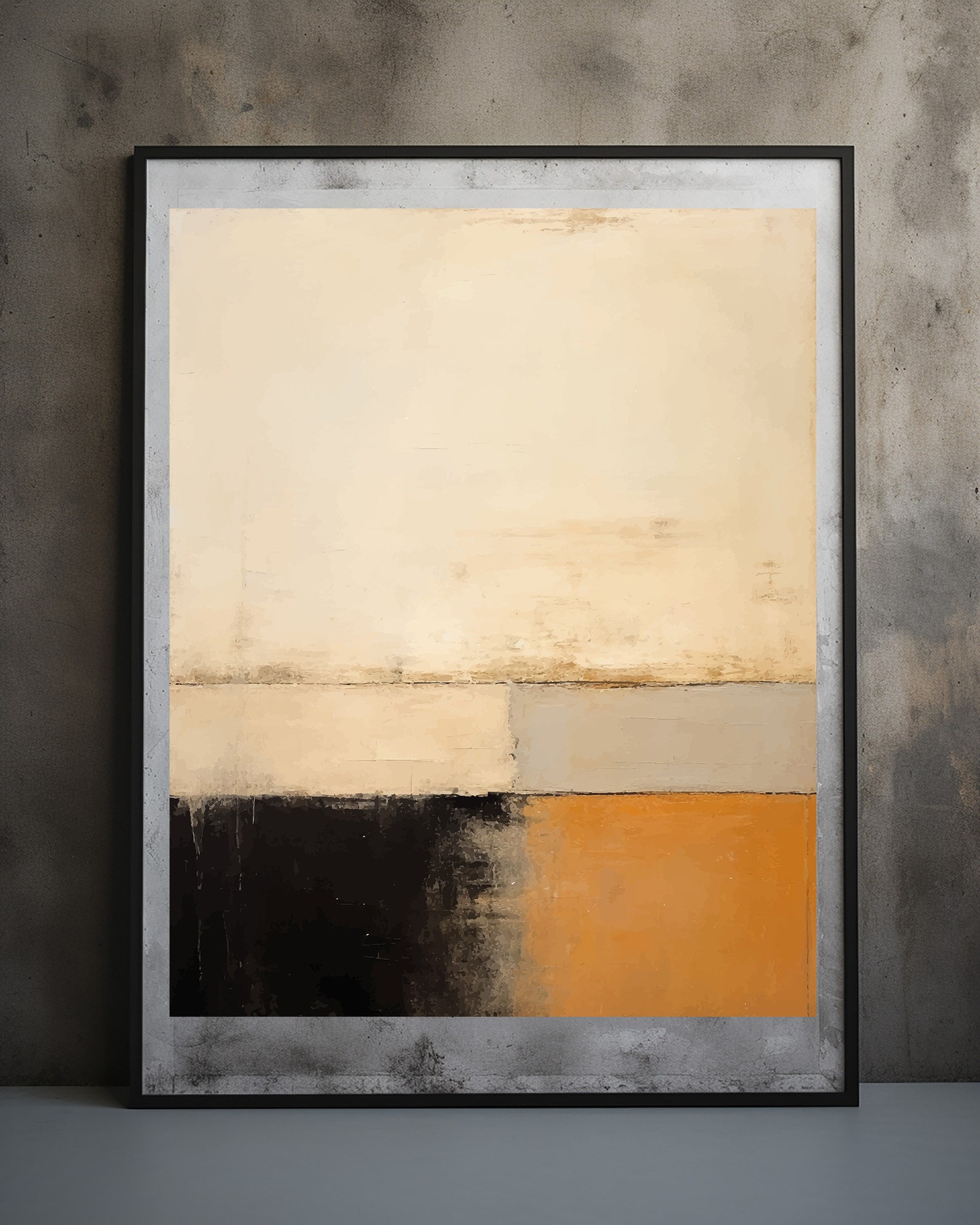 No.0024 - Printable Digital Art, Colour Fields Theme, Abstract Colours ...