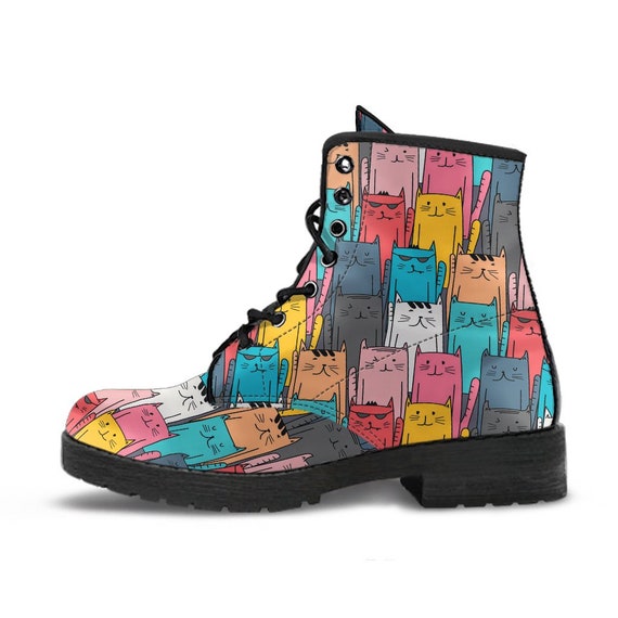 Leather Boots-womens Boots-vegan - Etsy 