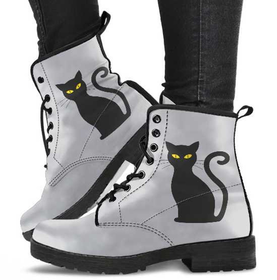 Kitty Cat Boots Vegan Boots Women's Boots Etsy