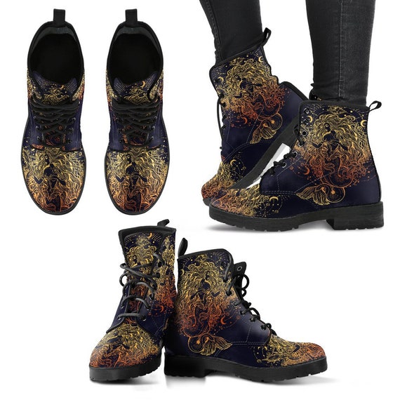 Mermaid combat boots clearance