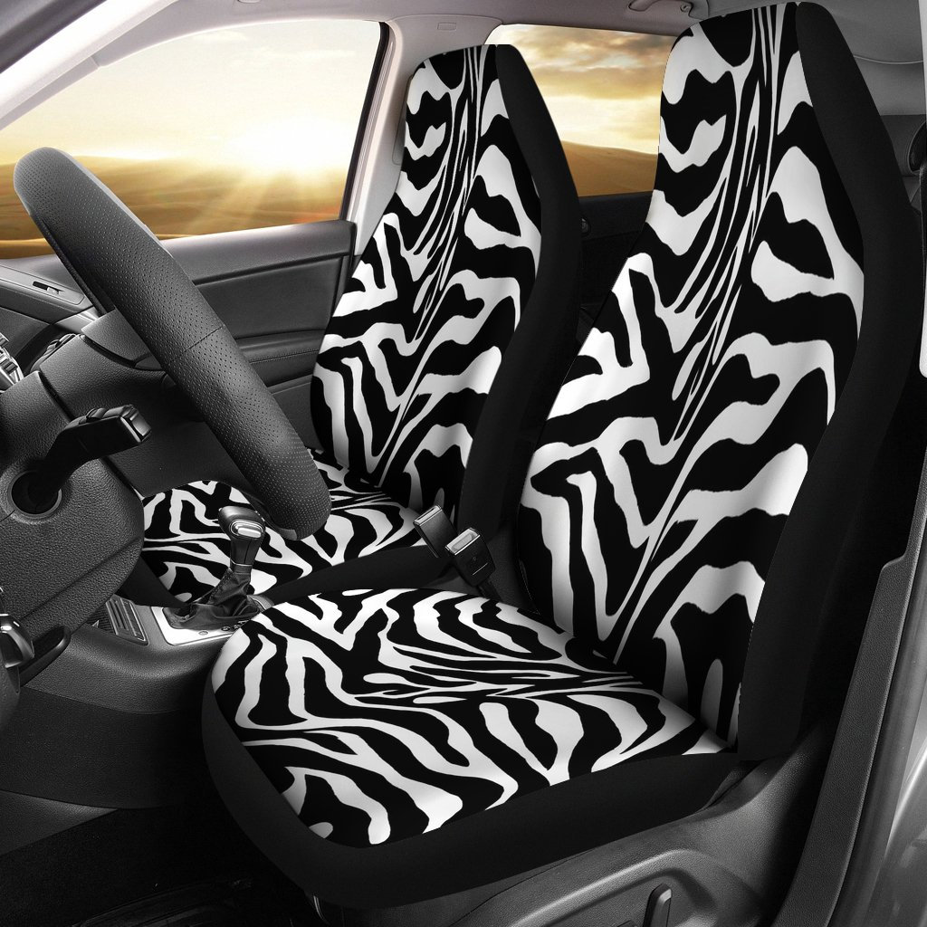 Neon Grün Zebra Drucken Universal Auto Sitz Abdeckung Vier Jahreszeiten  Frauen Tier Muster Sitzbezüge Polyester Angeln