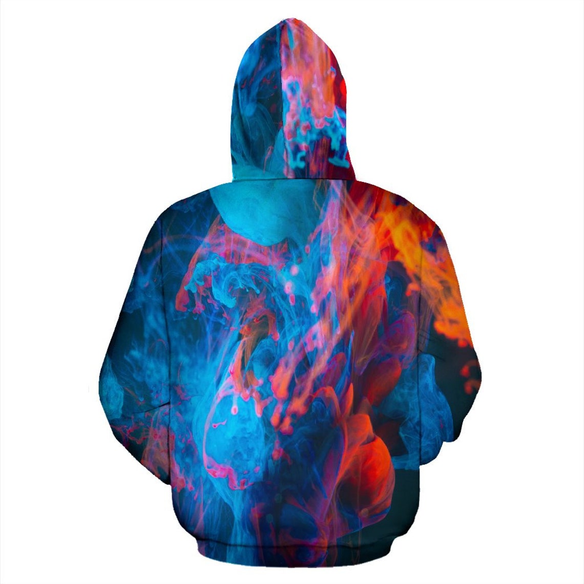 Flames Abstract Hoodiemen's Hoodie Womens Hoodie Etsy