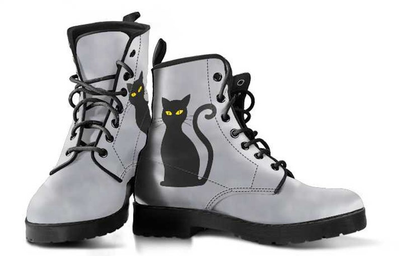 Kitty Cat Boots Vegan Boots Women's Boots Etsy