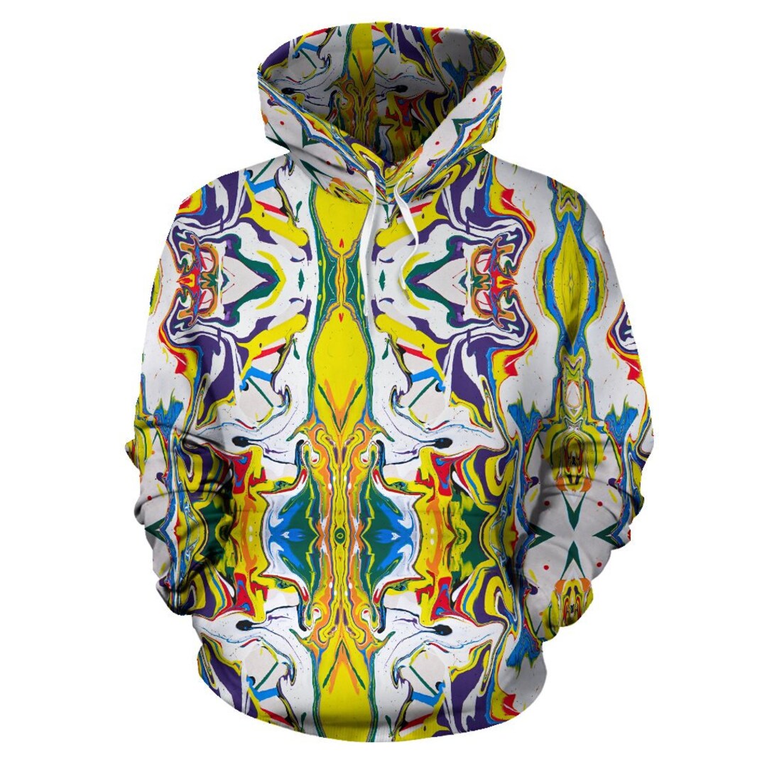 Abstract Art Hoodiechakra Hoodie Spiritual Hoodie Hippie Etsy