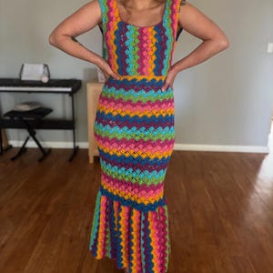 white christmas dresses Zara Rose Crochet Maxi Dress main image 1