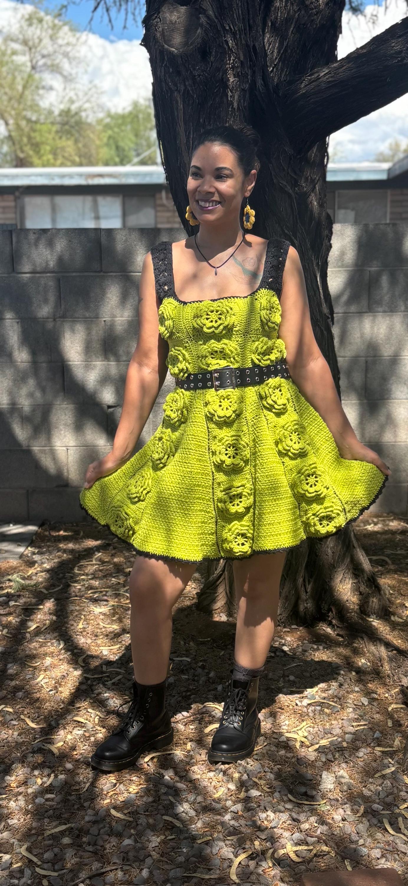 Crochet Dress WRITTEN PATTERN (peony Dress) - Etsy