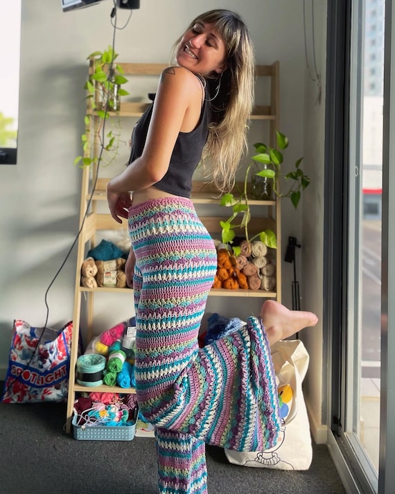 Crochet Flares WRITTEN PATTERN Florette Flares - Etsy 