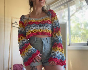 Crochet Top WRITTEN PATTERN - the Nami Top - Etsy Crochet Top WRITTEN PATTERN - the Nami Top - Etsy