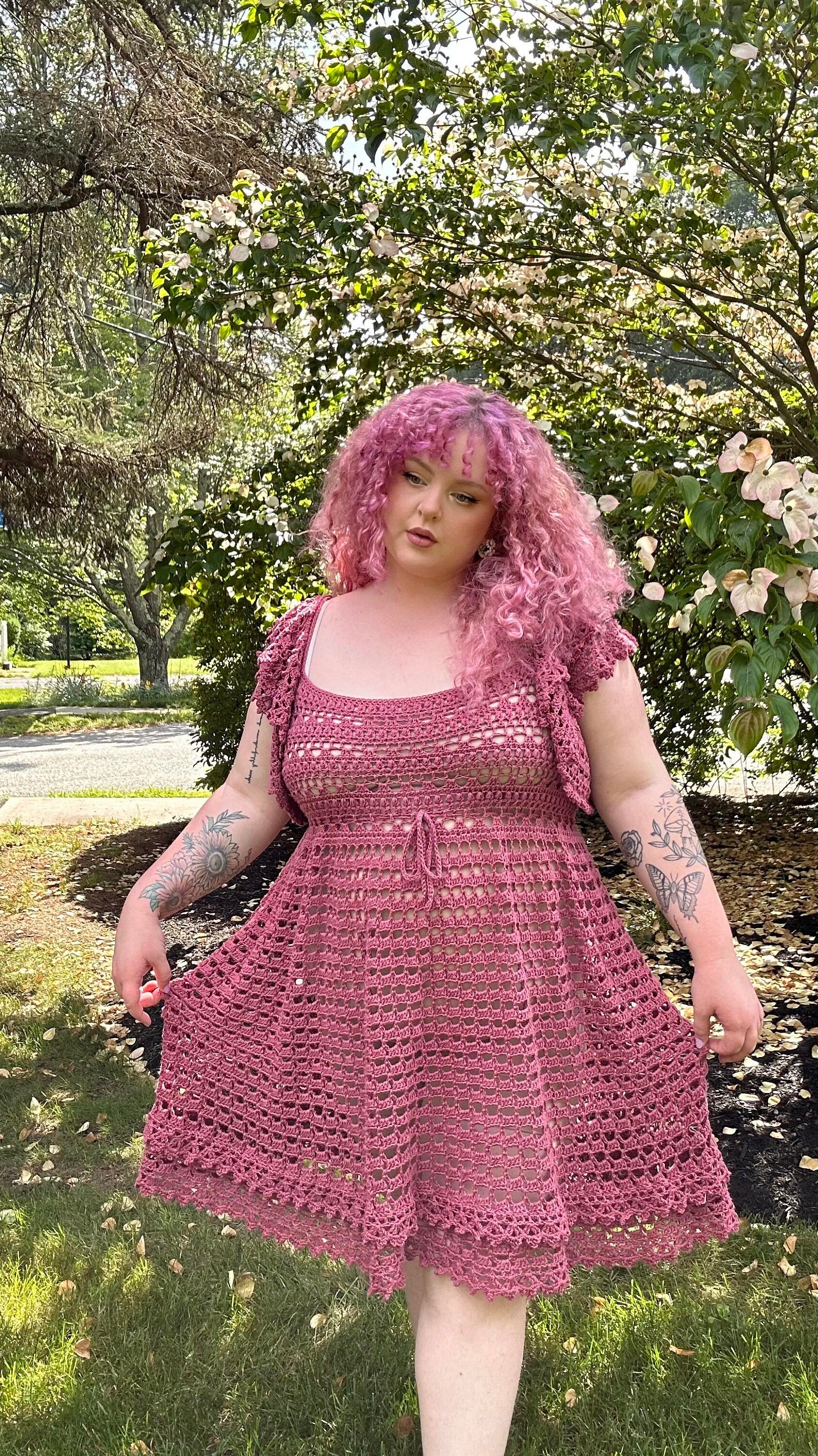 crochet belle dress pattern Lace Crochet Dress WRITTEN PATTERN | PDF File | Size Inclusive | Made to  Measure