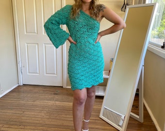 Crochet dress WRITTEN PATTERN - Thalia dress