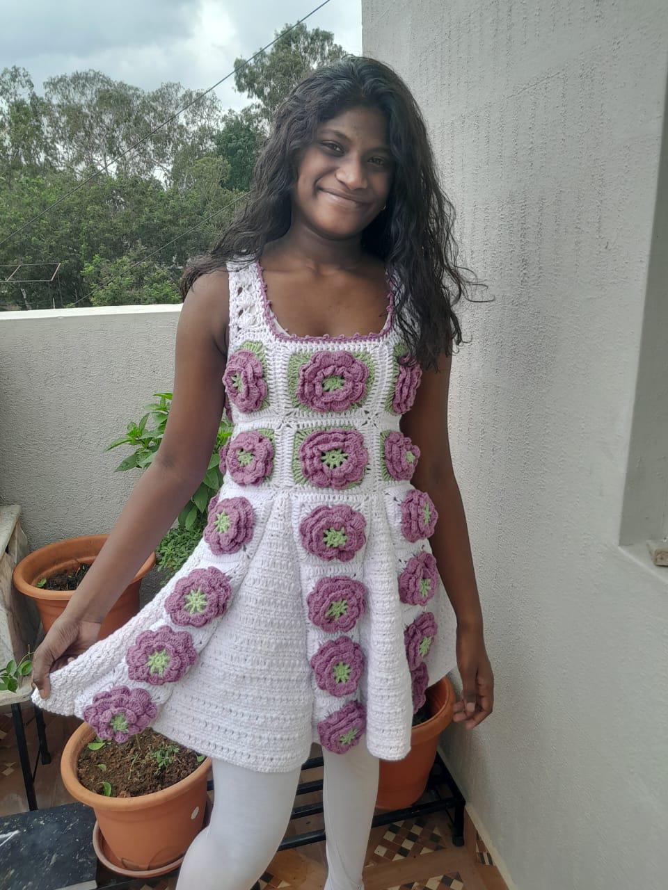 Crochet Dress WRITTEN PATTERN (peony Dress) - Etsy