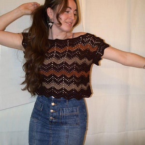 Crochet top WRITTEN PATTERN The Nami Top image 5