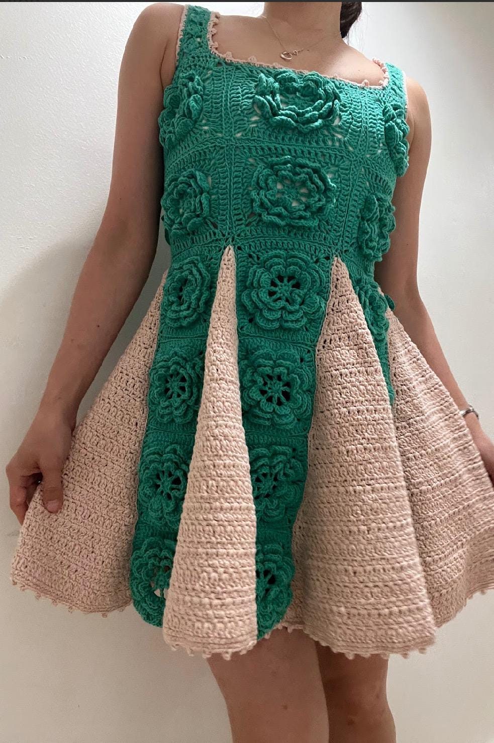white christmas dresses Peony Pointelle Long Sleeve Mini Dress in Rose – Coco & Lola main image 1