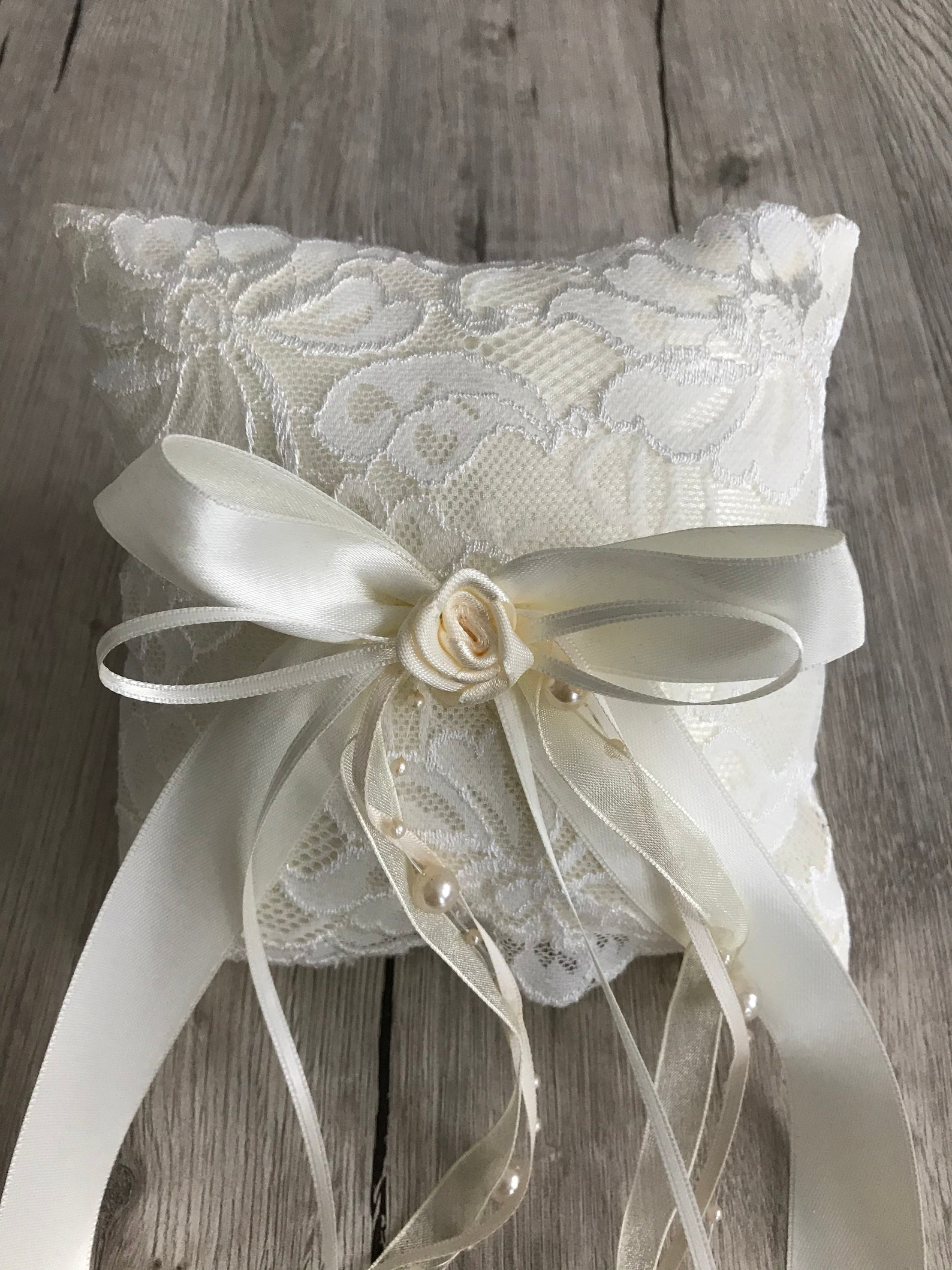 Ringkissen Hochzeitskissen Ringträgerkissen Kissen zur Etsy