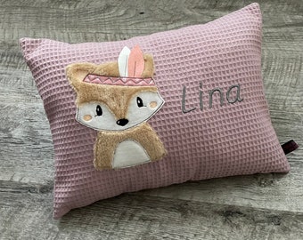 Kissen mit Namen | Namenskissen zur Geburt | Geschenk zur Geburt | Babygeschenk | Kuschelkissen Kinder | Geburtskissen personalisiert