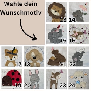 Kinderwagendecke Decke 50x70 Babydecke bestickt Babydecke mit Namen personalisierte Babydecke und Kissen Set Babydecke Waffelpique Bild 5