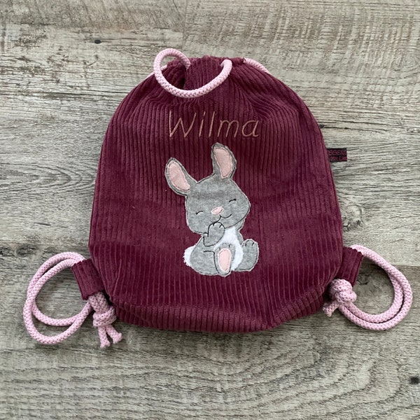 Kindergartenrucksack mit Namen, Kinderrucksack bestickt, personalisierter Kinderrucksack, Rucksack für Kinder, Kinderrucksack mit Namen