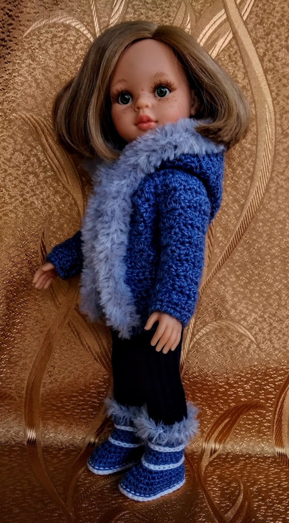 Crochet pattern / doll coat / jacket / doll clothes / doll Etsy