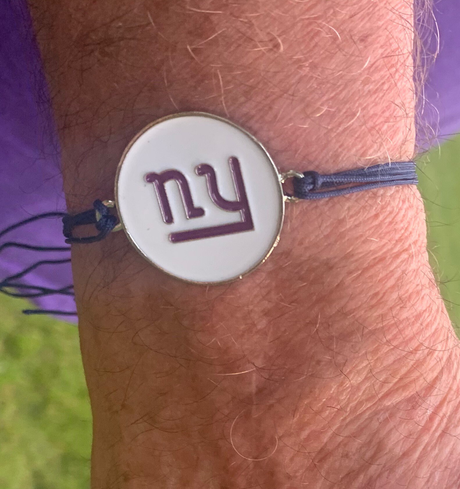 Giants Bracelet NFL Bracelet Giants Lover NY Giants Gift Etsy