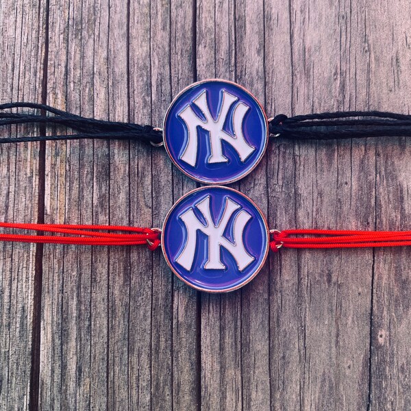 New York Yankees Bracelet, string Bracelet, Yankees lover, Yankees Gift, Minimalist design, Unisex rope bracelet, Yankees souvenir, New York