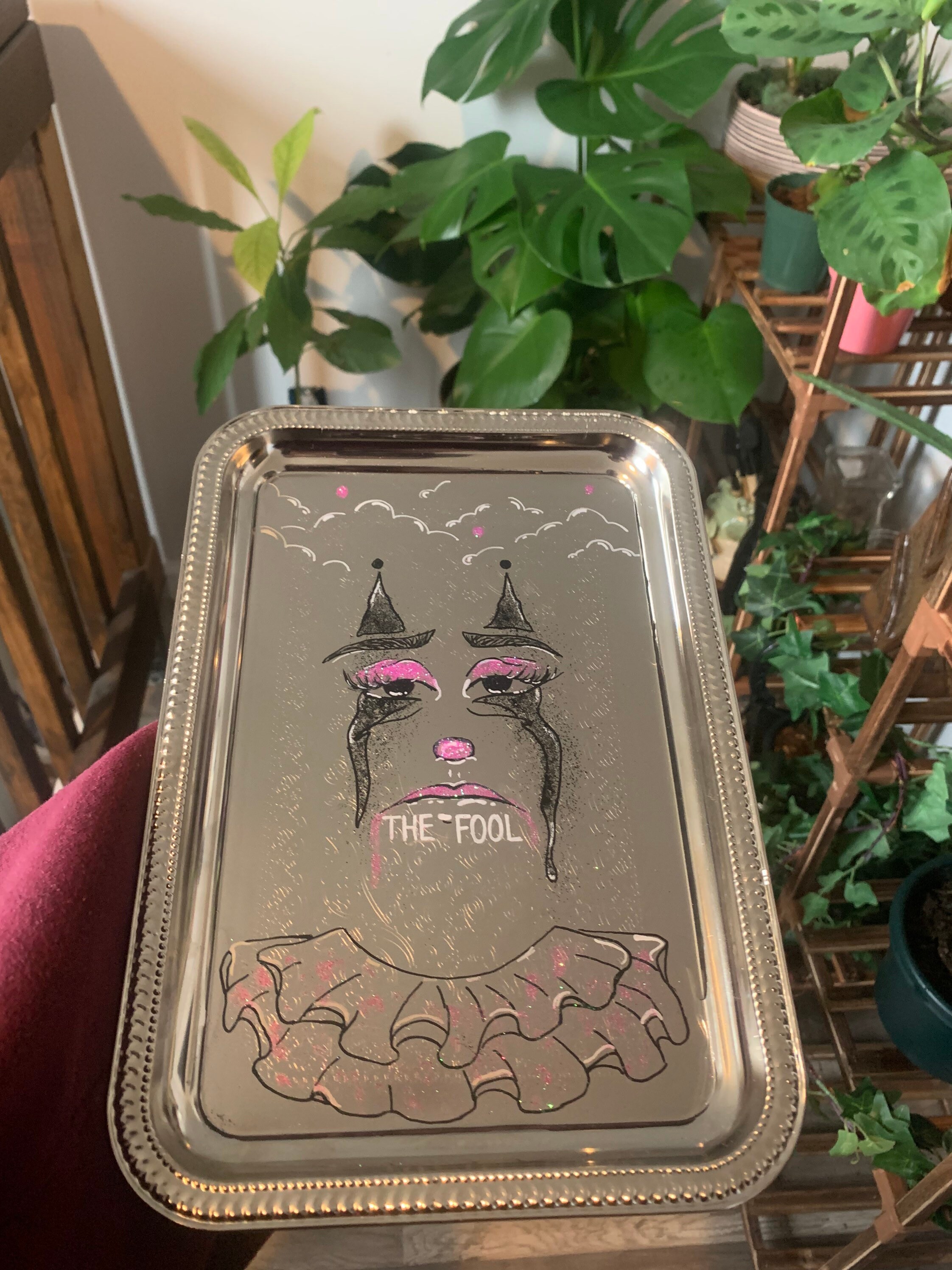 Tarot Card Inspired Rolling Tray - Etsy
