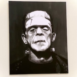 Classic Frankenstien 11x14 Graphite Print