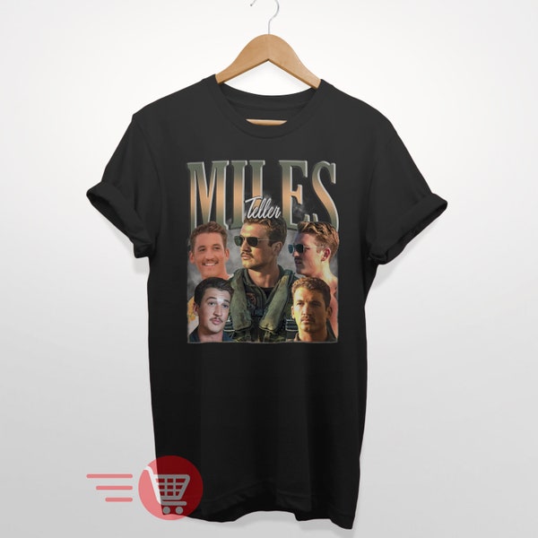 Limited Miles Teller Vintage T-Shirt, Gift For Women and Man Unisex T-Shirt