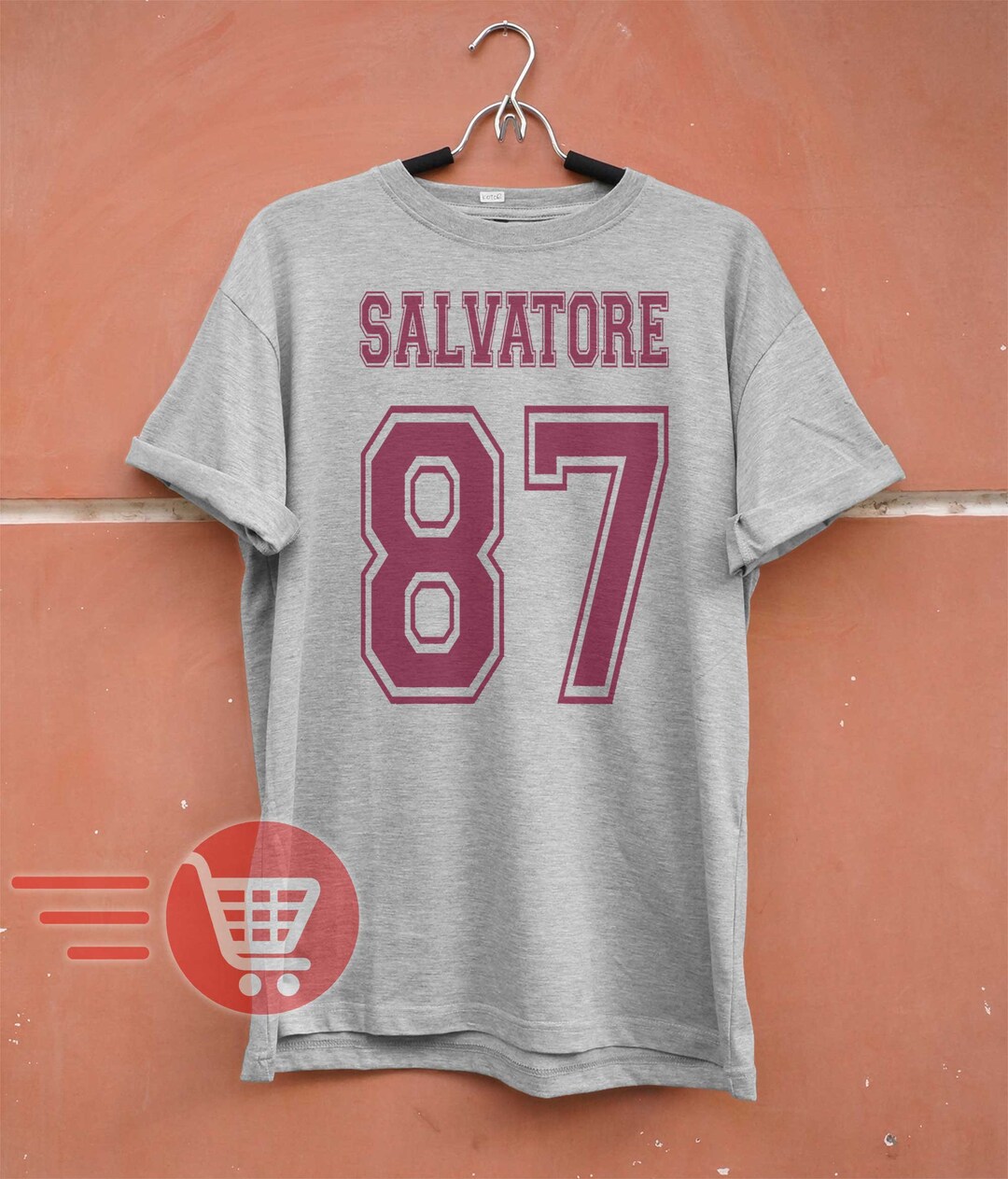 Damon Salvatore Shirt, Damon Salvatore Tshirt, Salvatore 87 Tshirt, Salvatore Birthday 1490
