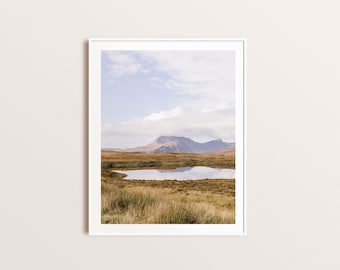 Scottish Highlands Portrait, Scotland Travel Photograph, Digital Download