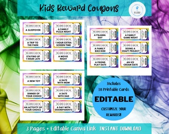 reward tickets etsy