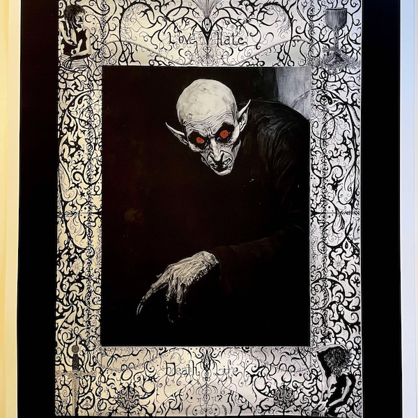 Count Orlok NOSFERATU Art Print 17x22