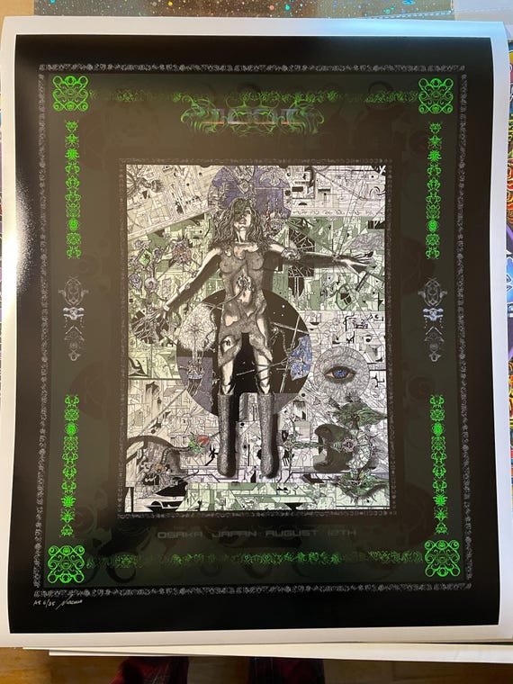 TOOL Osaka Japan 2006 Artist Edition of 35 - Etsy