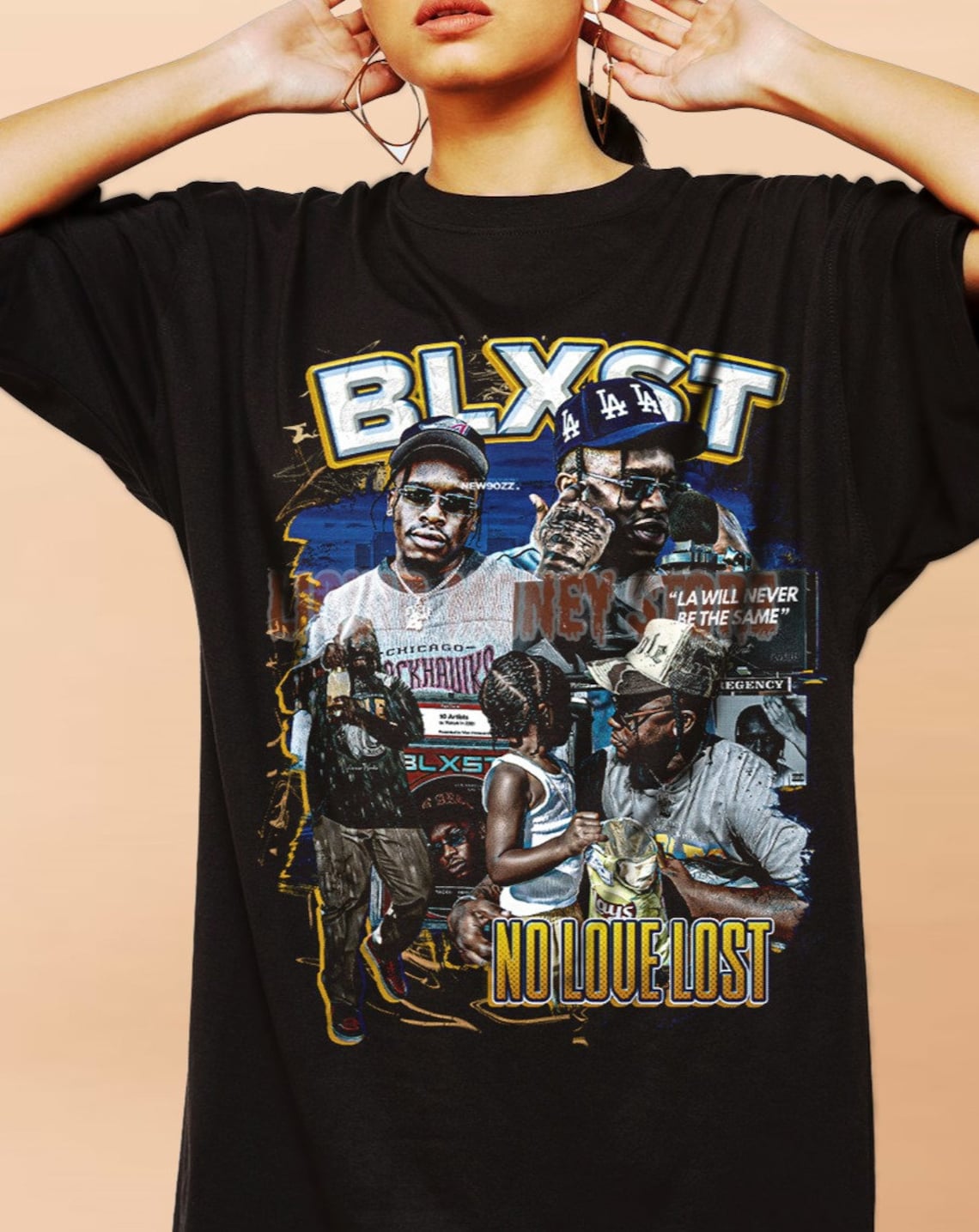 Vintage Blxst No Love Lost Shirt Rapper Shirt bootleg | Etsy