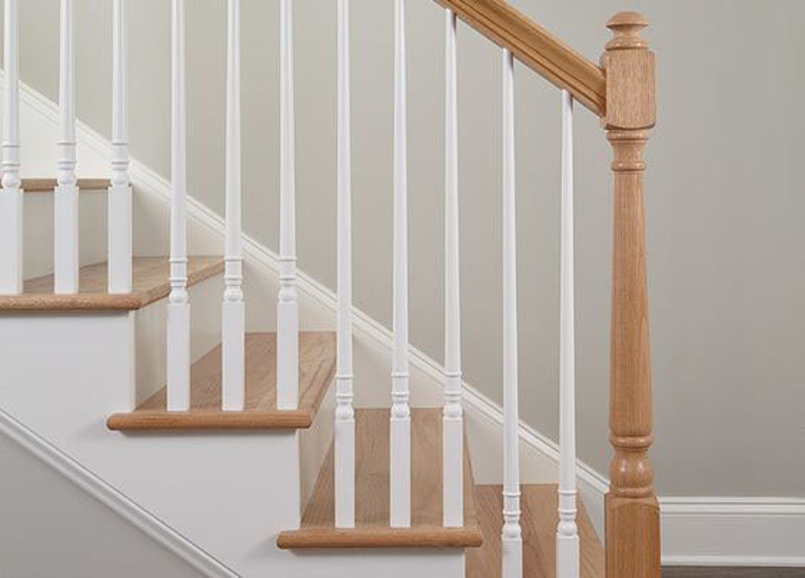 Plain Tapered Stair Baluster 1.25 Colonial Red Etsy
