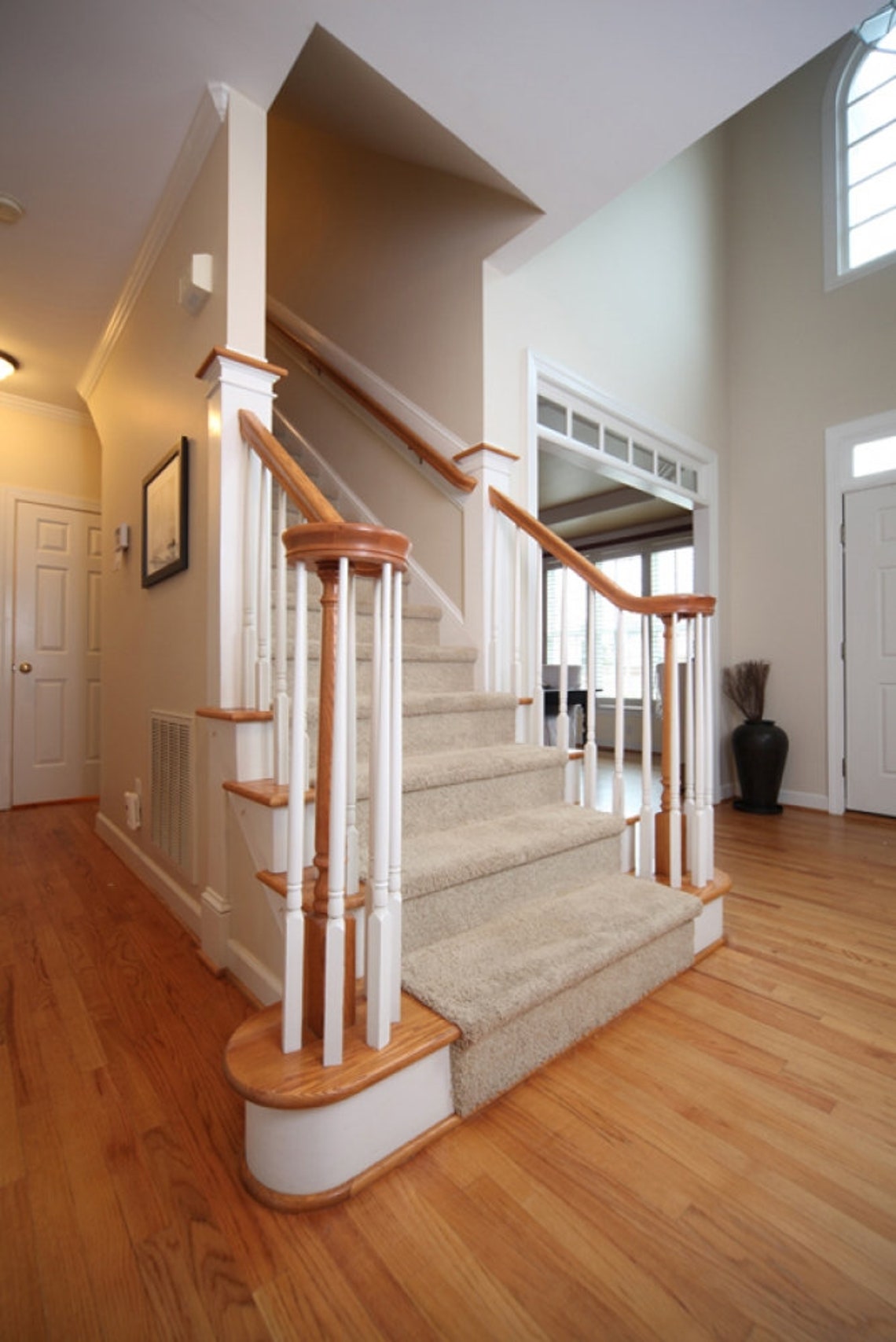 Stair Baluster Tapered Colonial Baluster 5015 Red Oak/poplar Etsy