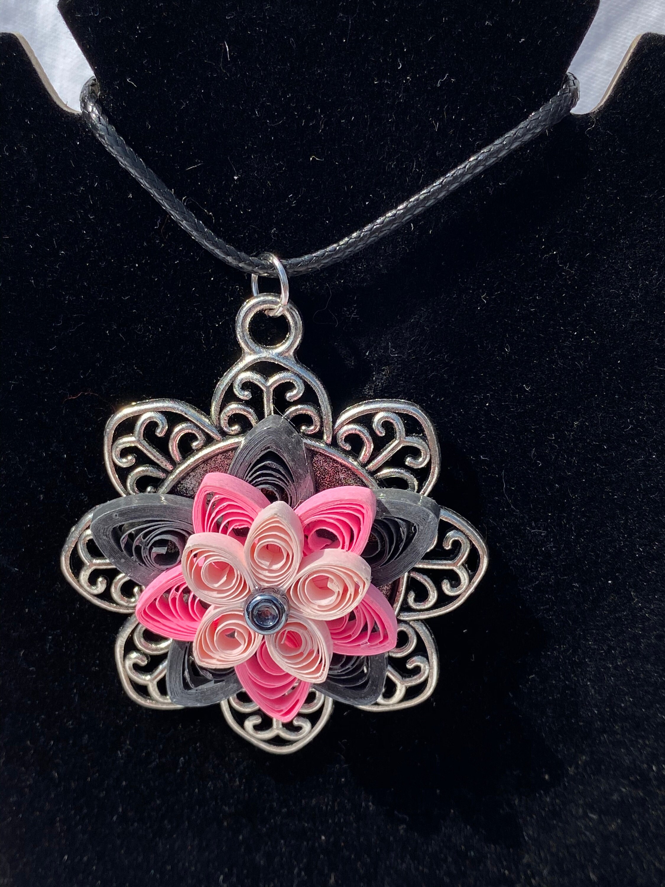 Quilled Pendant Etsy