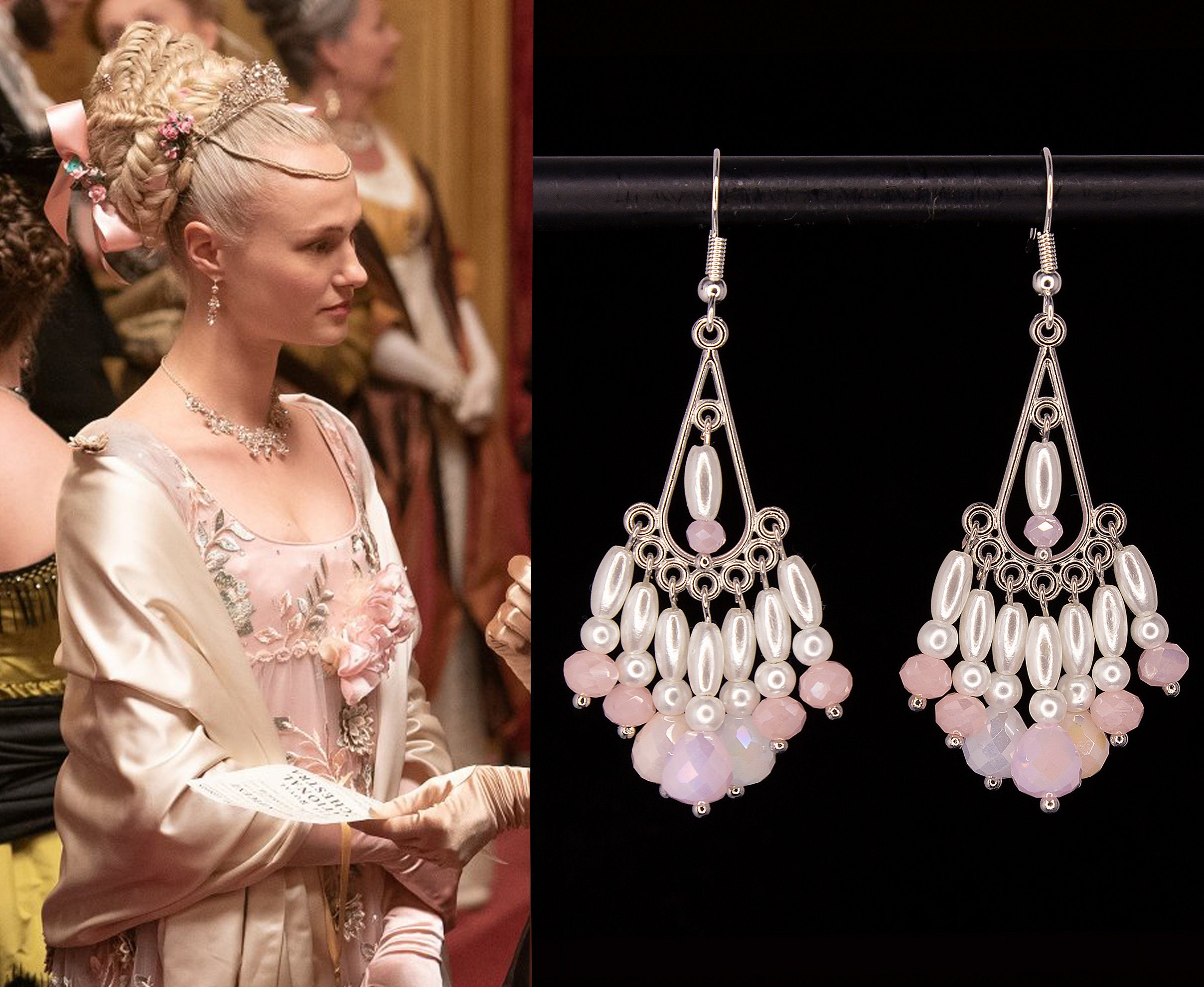 BRIDGERTON INSPIRED EARRINGS Handmade High Quality Earrings Etsy