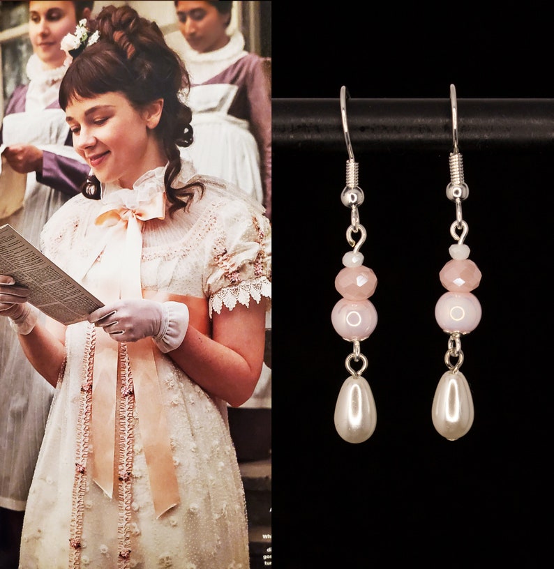 BRIDGERTON INSPIRED EARRINGS Handmade High Quality Earrings Etsy