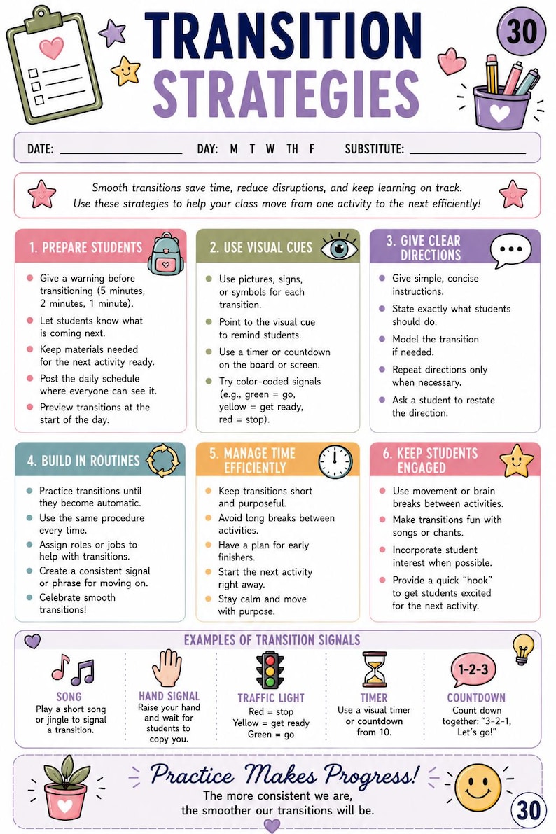 Ultimate Substitute Teacher Planner & Survival Guide image 10