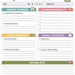 Ultimate Substitute Teacher Planner & Survival Guide image 7