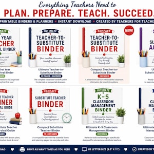 Ultimate Substitute Teacher Planner & Survival Guide image 20