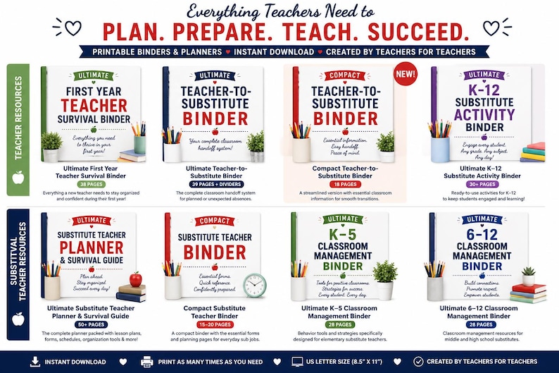 Ultimate Substitute Teacher Planner & Survival Guide image 20