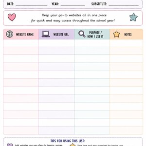 Ultimate Substitute Teacher Planner & Survival Guide image 17