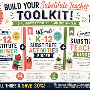 Ultimate Substitute Teacher Planner & Survival Guide image 2