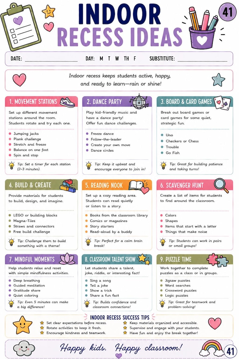 Ultimate Substitute Teacher Planner & Survival Guide image 16