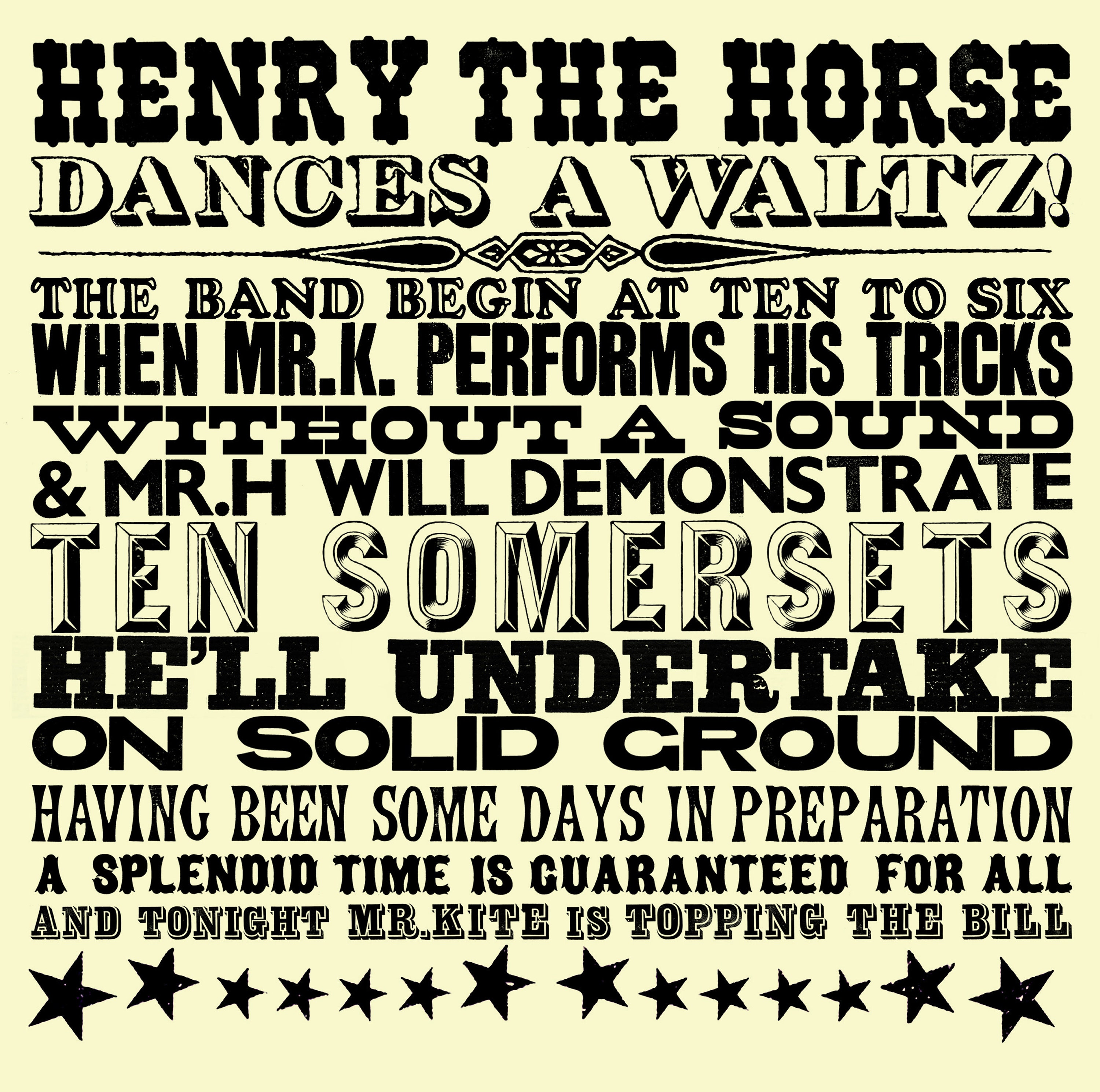 Being for the Benefit of Mr. Kite Screen Print Etsy